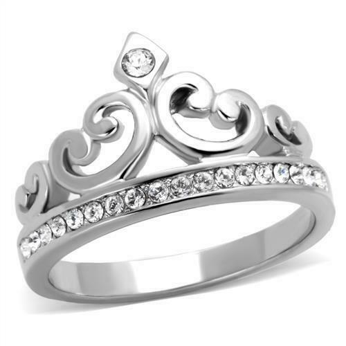 Ladies on sale crown ring