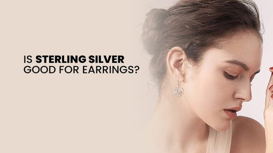 Is sterling silver hypoallergenic and good for earrings?