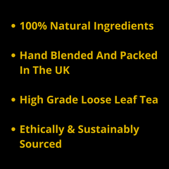 Premium Tea Selection, 3 Specialty Loose Leaf Teas (3 Flavours, 100g Each)