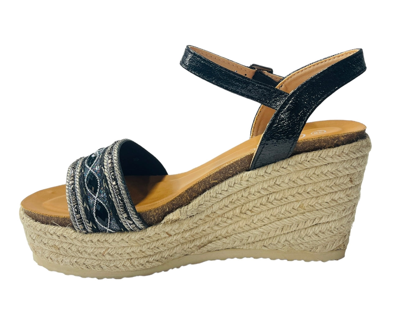 Ankle Strap Espadrilles Wedge Platform Sandals