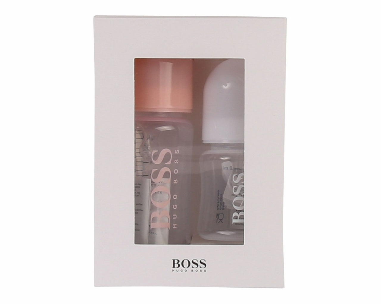 Hugo Boss Baby's J90Z10 N34 Two Bottle Set Pink White