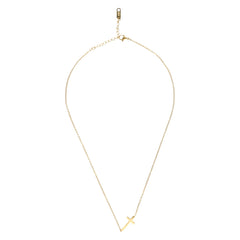 14K gold necklace | Gold Plated Cross Pendant Necklace Nichestar