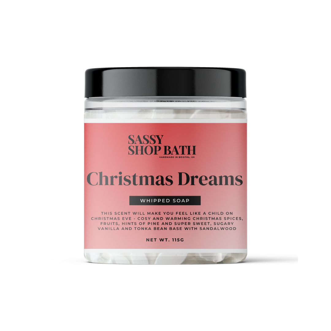 Sassy Shop Bath Whipped Soap - Christmas Dreams