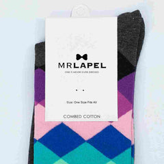 3-Pack Cream and Grey Socks