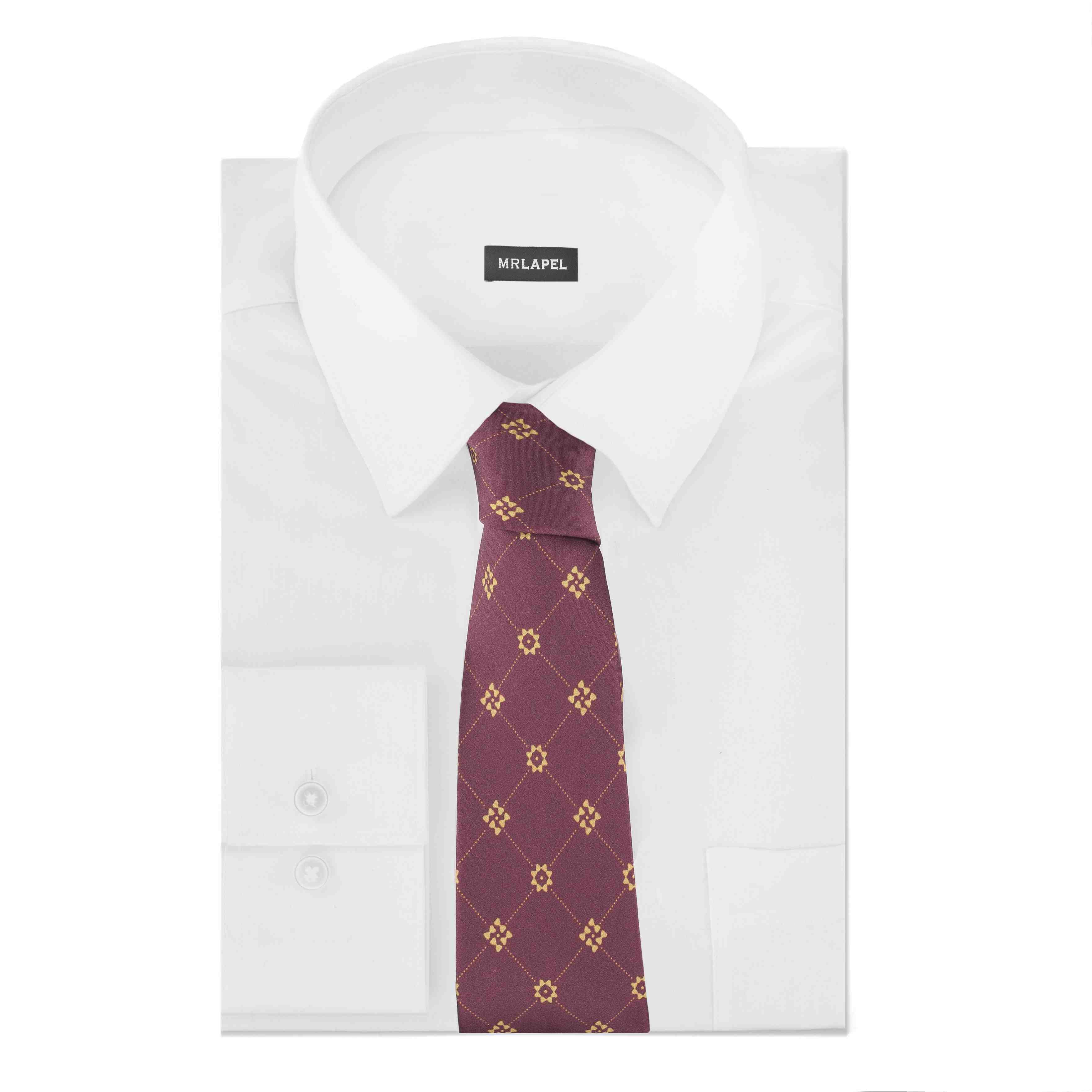 Exclusive Burgundy Tie