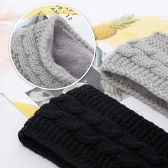 2 Pieces Running Headband Fleece Ear Warmers Headband Winter Headbands for Women Ladies Girls - Sport Headbands - British D'sire