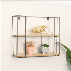 2 Tier Bar Wall Shelf - CHELF - Shelves - British D'sire