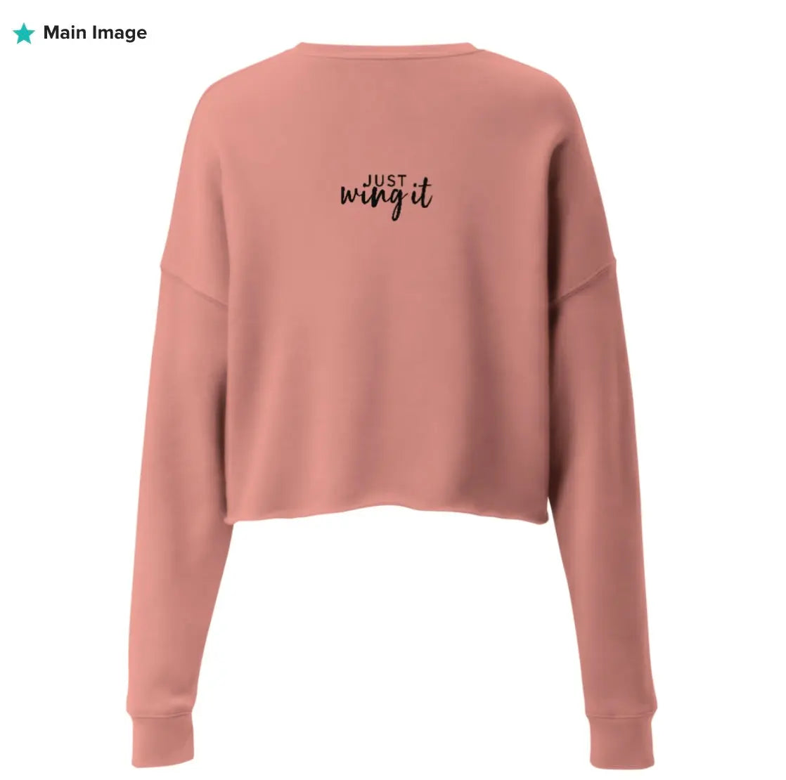 Live Bold Crop Sweatshirt Maiden-Art