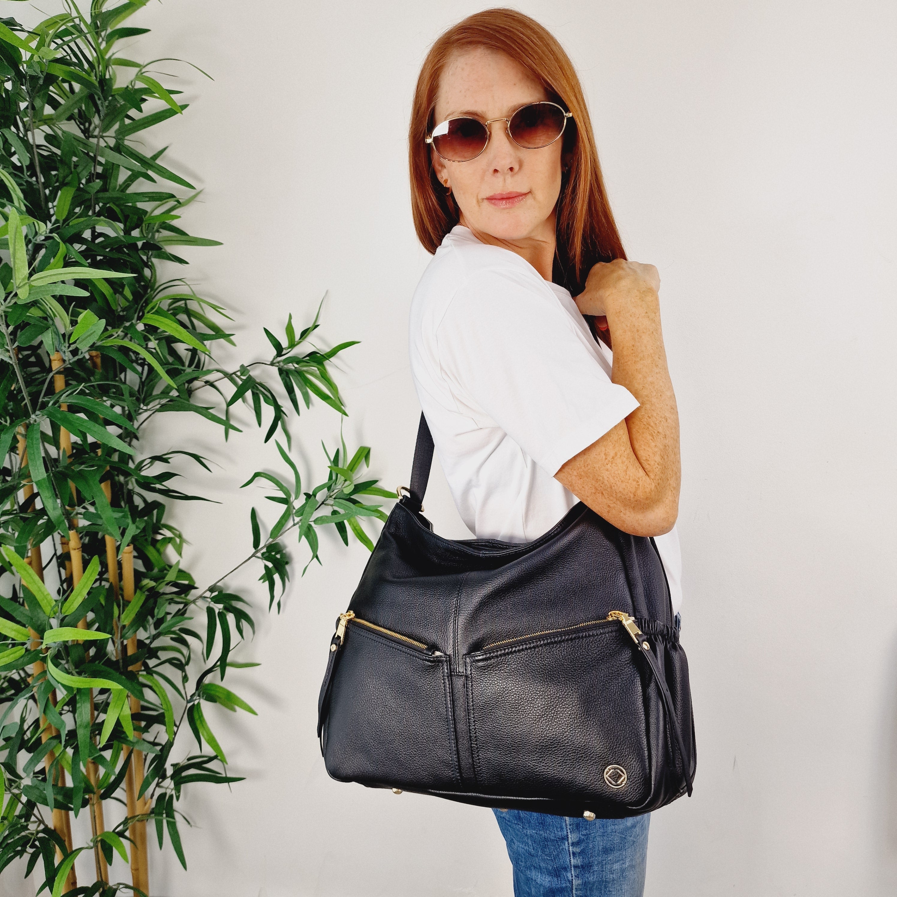 Lennox Demi Black Leather Handbag - Limited Edition