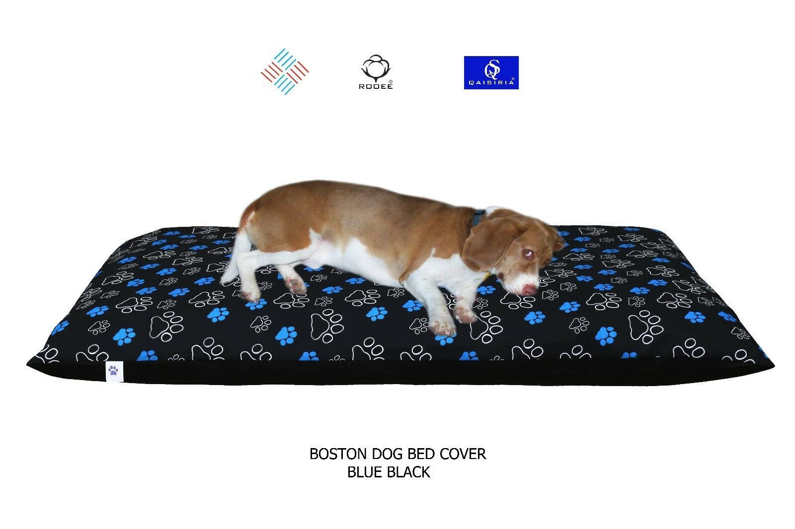 DOG BED COVER LARGE SIZE REMOVABLE ZIPPED COVER WASHABLE PET SUPPLIES DOG BED