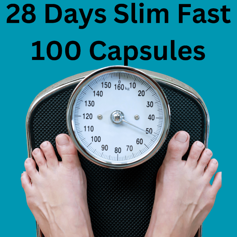 28 Detox Weight Loss Sliming Capsule, Gentle Detoxification Healthy Weight Loss, with Added Probiotic 100 Capsules 1.5m Lactobacillus Acidophilus100 Capsules @ 1200mg - Vitamins & Supplements - British D'sire