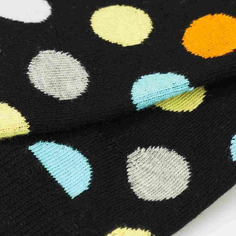 3 - Pack Black Polka Dot Socks - All Products - British D'sire