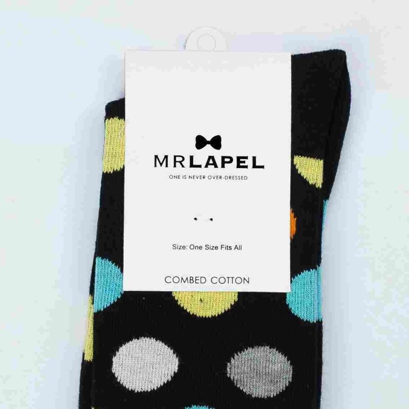 3 - Pack Black Polka Dot Socks - All Products - British D'sire