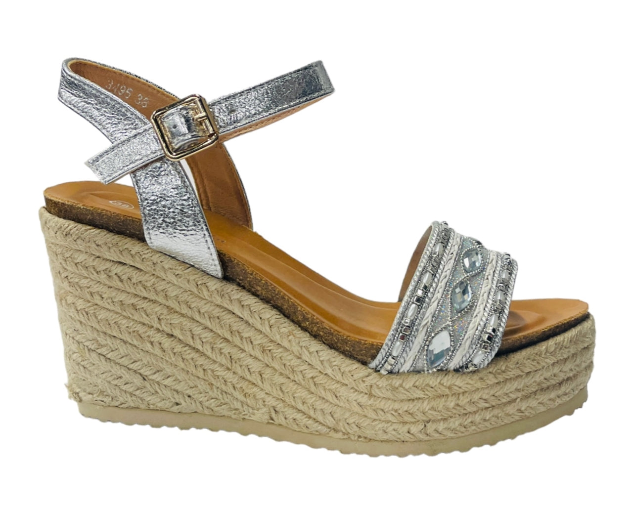 Ankle Strap Espadrilles Wedge Platform Sandals