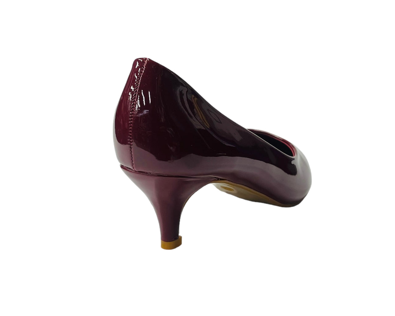 Women's Stiletto Heel Faux Patent Leather Court Shoes