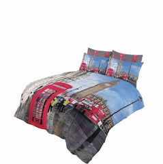 3D Duvet Sets London New York Printed - Home, Furniture & DIY:Bedding:Bedding Sets & Duvet Covers - British D'sire