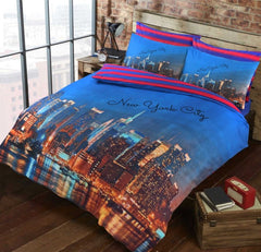 3D Duvet Sets London New York Printed - Home, Furniture & DIY:Bedding:Bedding Sets & Duvet Covers - British D'sire