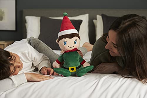 Warmies® CP-ELF-1 Heatable Plush Toy, Green & Red