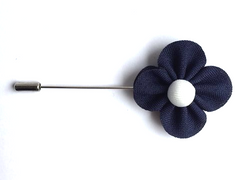 Poppy Lapel Pin, Navy