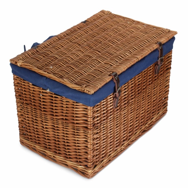 60cm Double Steamed Chest Picnic Basket - Storage Baskets - British D'sire