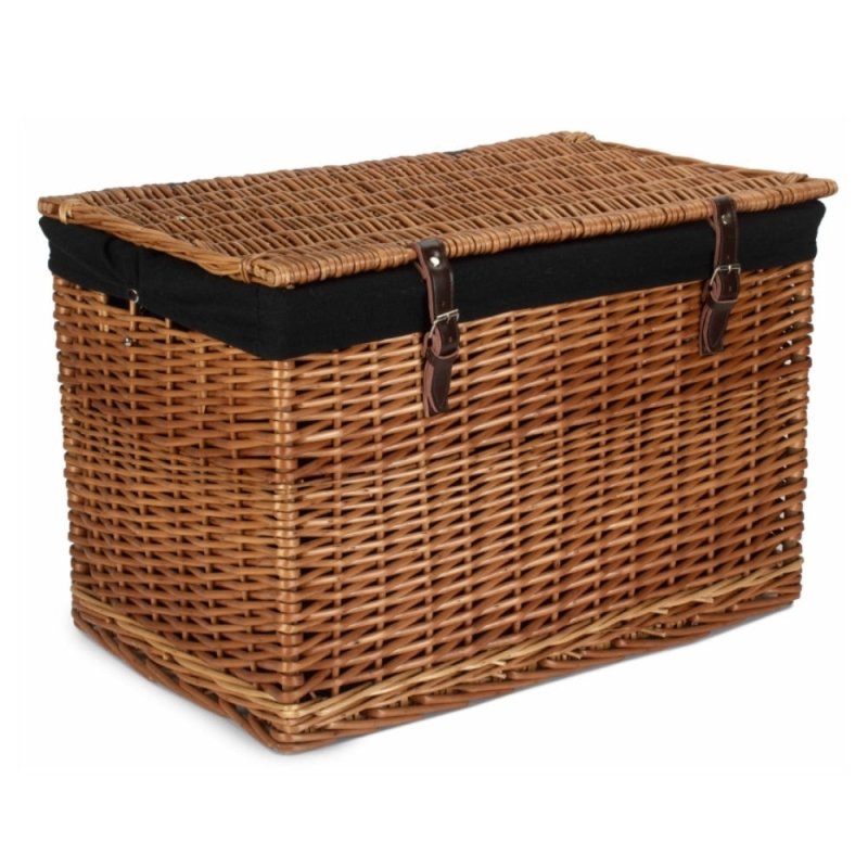 60cm Double Steamed Chest Picnic Basket - Storage Baskets - British D'sire