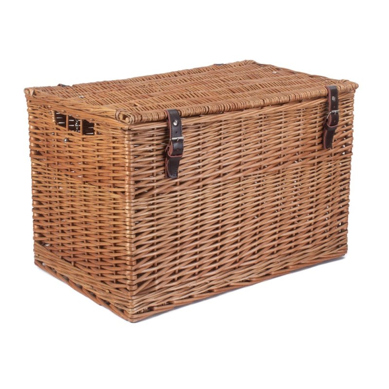 60cm Double Steamed Chest Picnic Basket - Storage Baskets - British D'sire