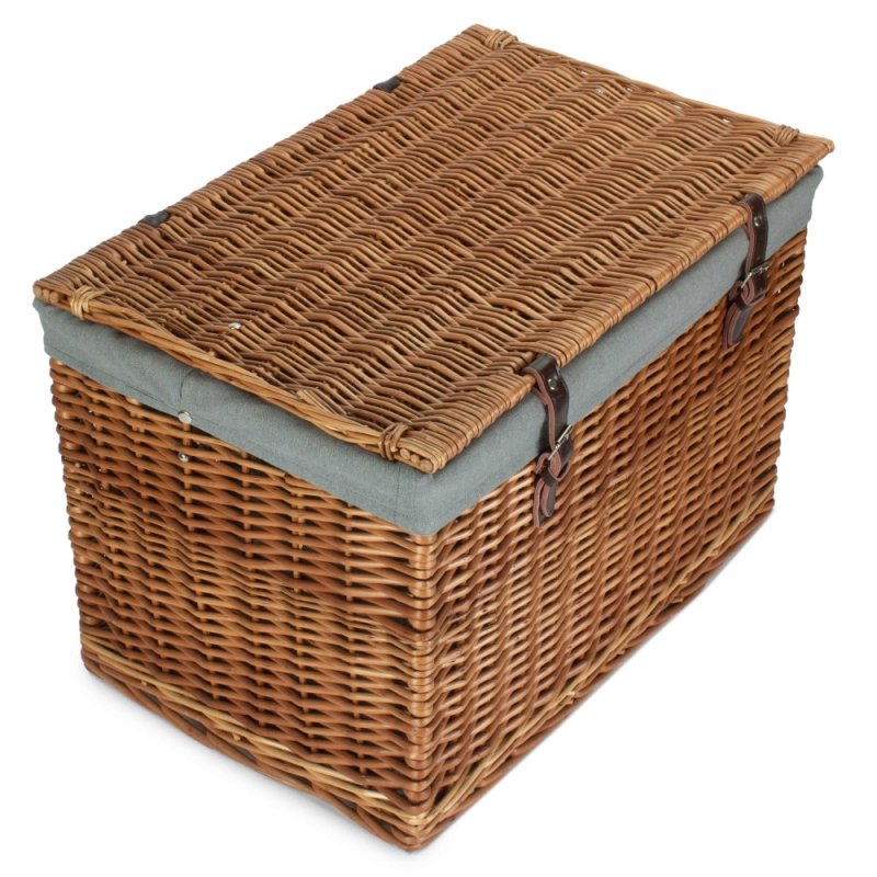 60cm Double Steamed Chest Picnic Basket - Storage Baskets - British D'sire