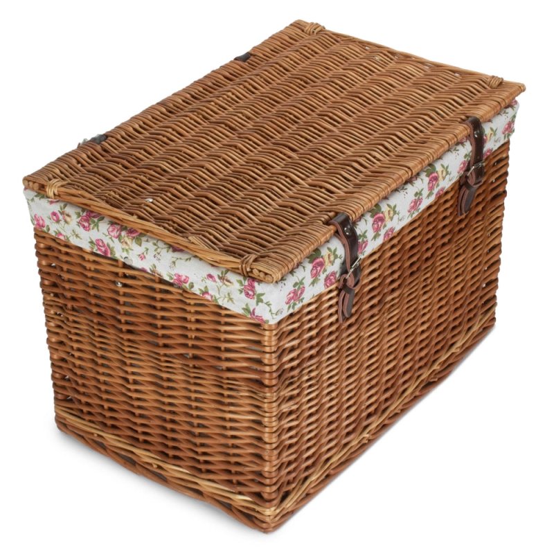 60cm Double Steamed Chest Picnic Basket - Storage Baskets - British D'sire