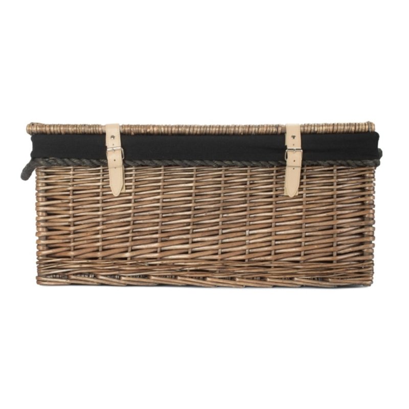 62cm Antique Wash Picnic Basket - Empty Picnic Baskets - British D'sire