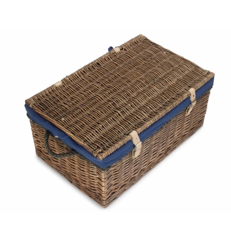 62cm Antique Wash Picnic Basket - Empty Picnic Baskets - British D'sire