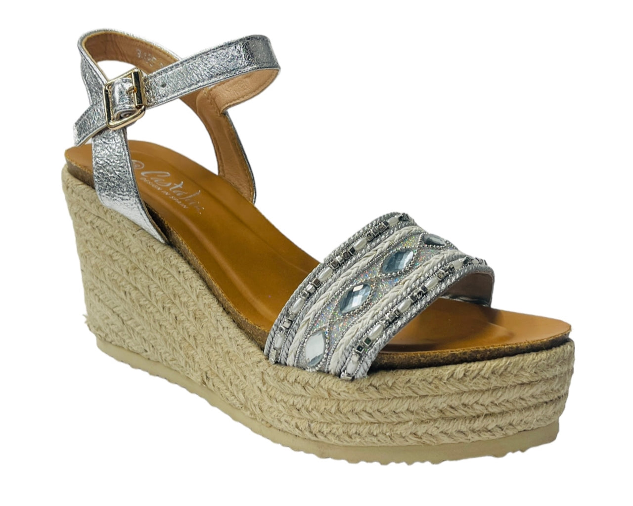 Ankle Strap Espadrilles Wedge Platform Sandals