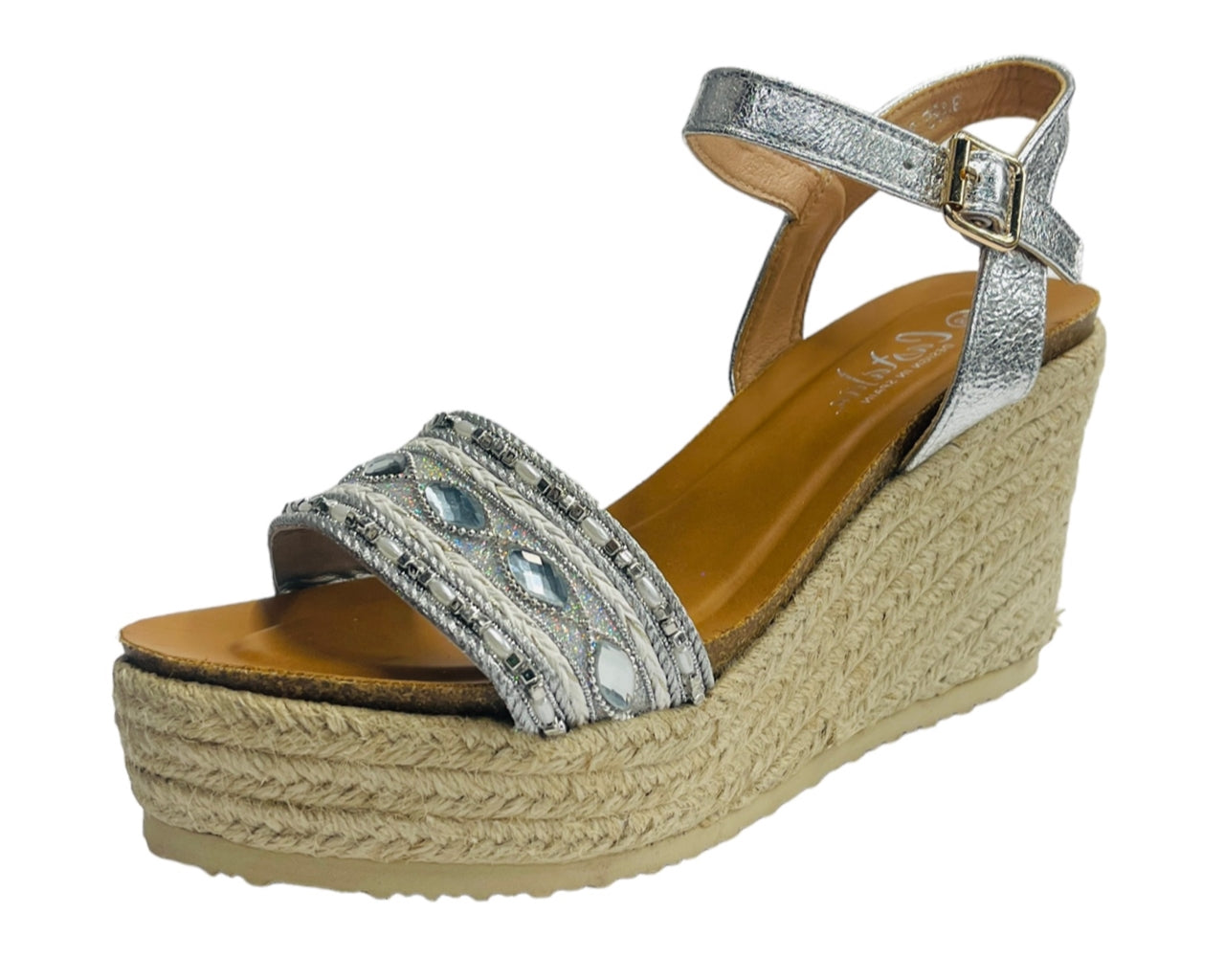 Ankle Strap Espadrilles Wedge Platform Sandals