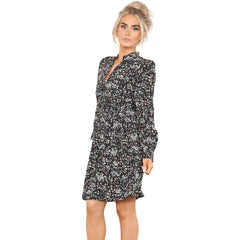 All over - floral mini dress