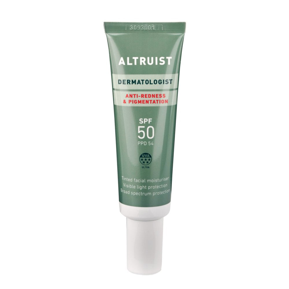 Altruist Anti-Redness & Pigmentation Moisturiser SPF50, 30ml