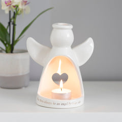 Angel By Your Side Tealight Holder (Online Only)