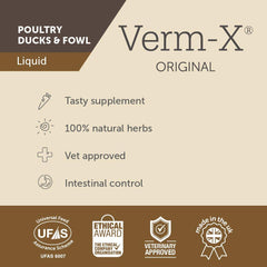 Verm-X Liquid for Poultry, Ducks and Fowl