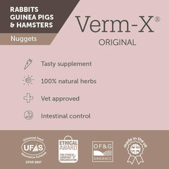 Verm-X Nuggets for Rabbits, Guinea Pigs and Hamsters