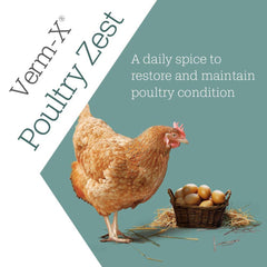 Verm-X Poultry Zest Pellets for Poultry, Ducks, Geese, Turkeys & Game Birds