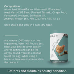 Verm-X Poultry Zest Pellets for Poultry, Ducks, Geese, Turkeys & Game Birds