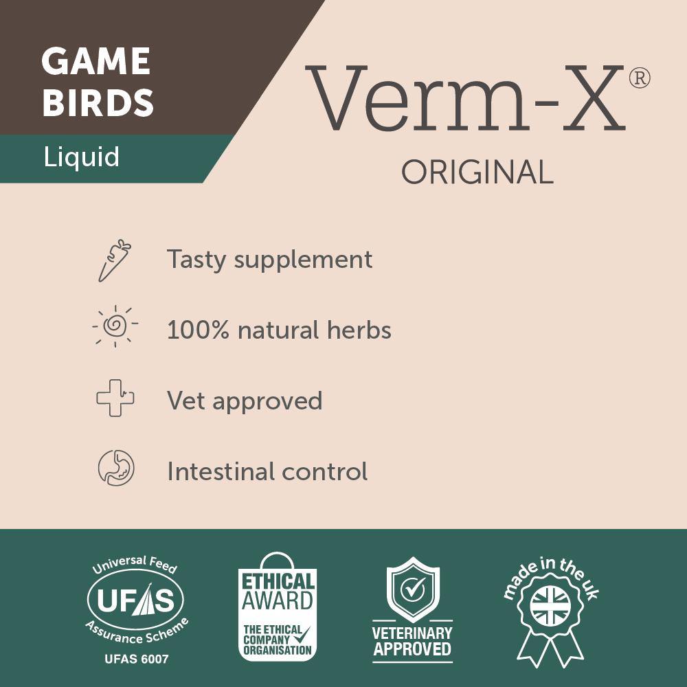 Verm-X Liquid for Game Birds