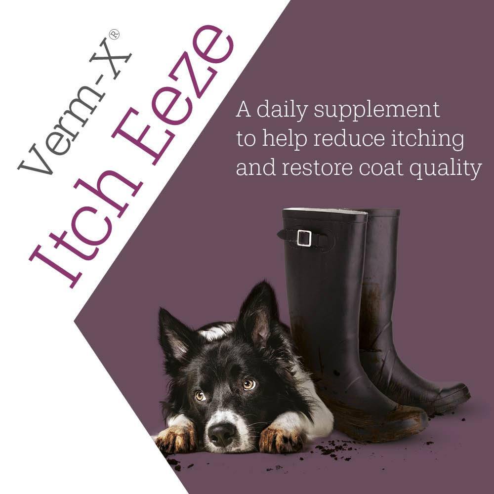 Verm-X Itch Eeze Capsules for Dogs 50g Pouch