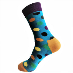 3-Pack Teal Polka Dot Socks