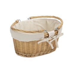 Medium Swing Handle Wicker Shopping Basket