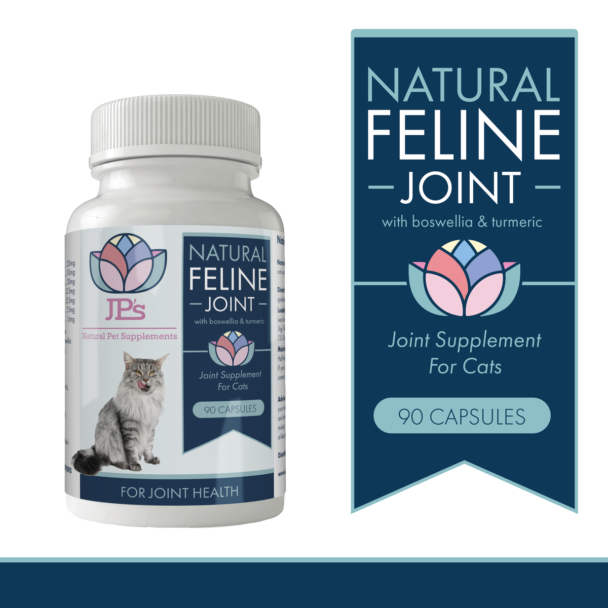 Natural Joint Supplements for Cats with Boswellia & Turmeric