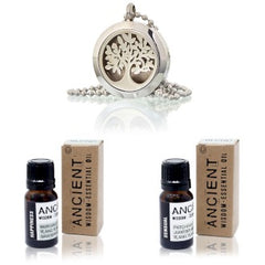 Diffuser Necklace and Essential Oil Blends Set (Online Only)