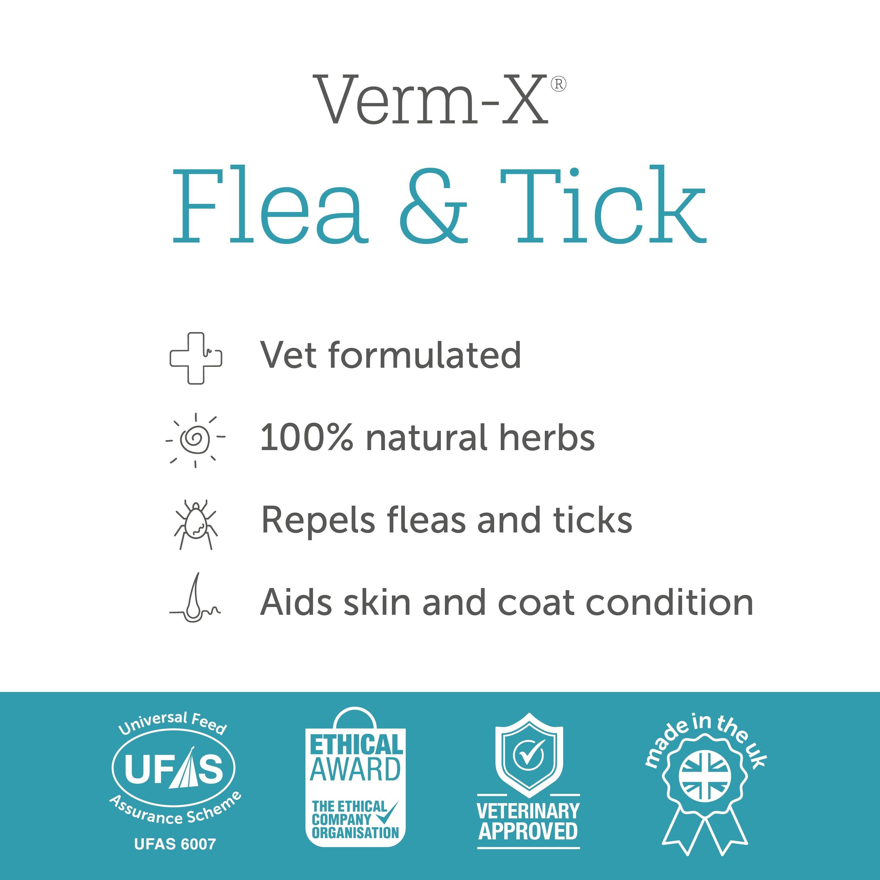 Verm-X Flea & Tick Powder 70g