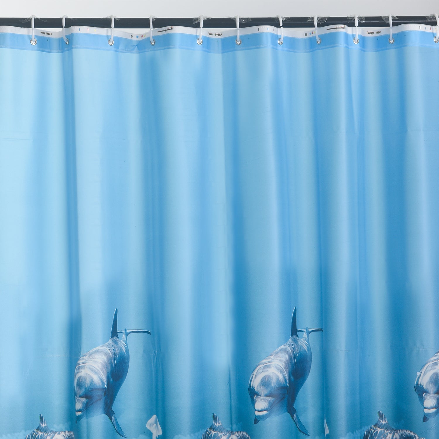 NEW MODERN DESIGN PEVA SHOWER BATHROOM CURTAIN WITH RING HOOKS 180 X 180 CM - Shower Curtain - British D'sire