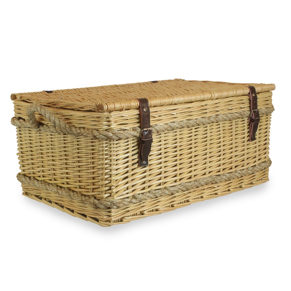 62cm Roped Handled Picnic Basket