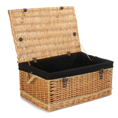 62cm Roped Handled Picnic Basket