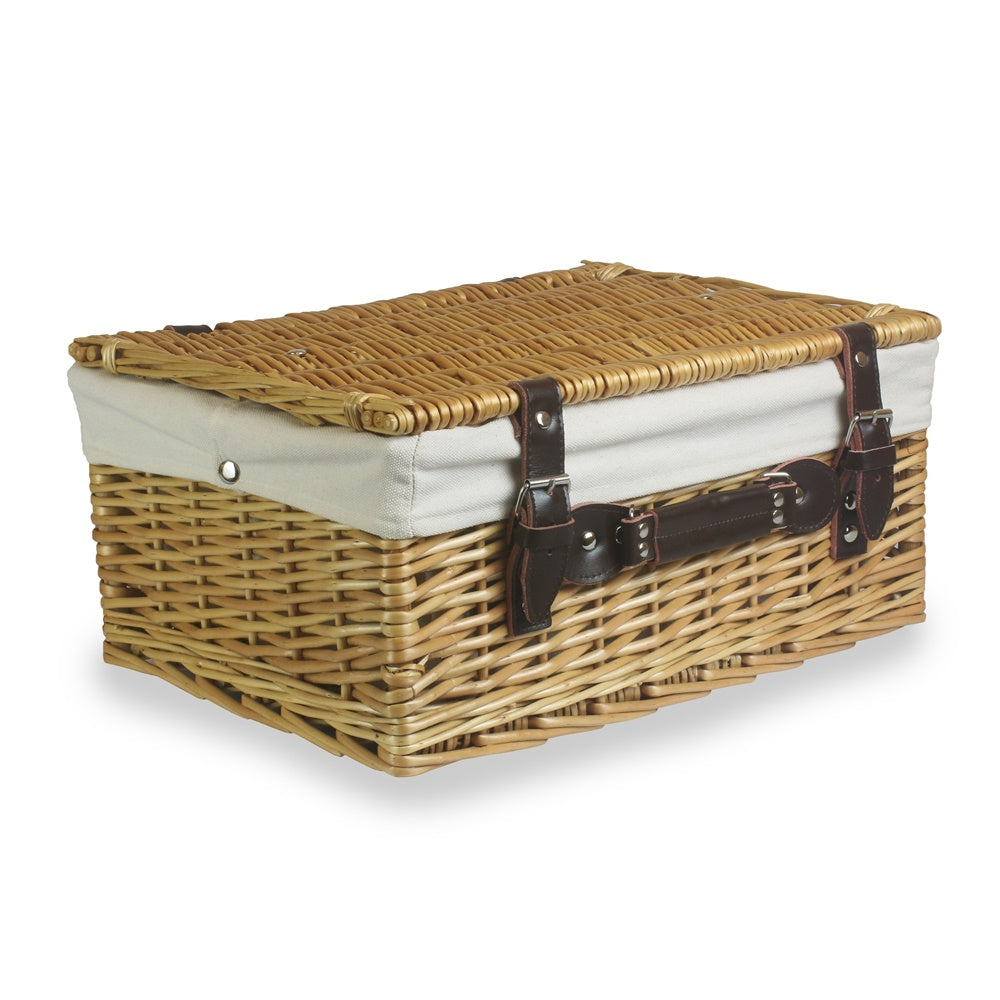 Wicker Buff Picnic Basket